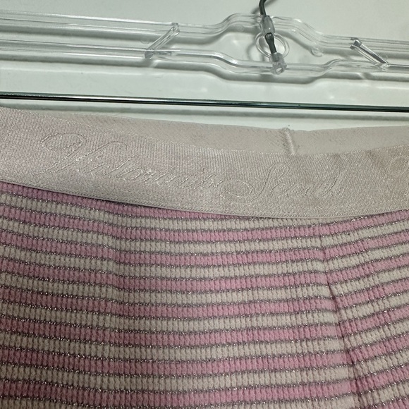 Victorias Secret Pajama Set Medium Striped Pink - Picture 8 of 10